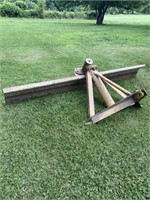 8 foot grader blade / three point hitch