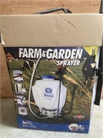 Farm and garden sprayer