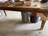 Wooden work bench/table