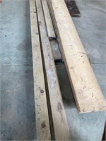Assortment of lumber