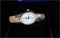 Designer Mother of Pearl Watch New in Box Works
