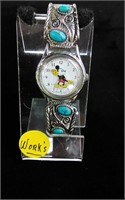 Native American Mickey Mouse Watch Works