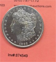 1892O Morgan Silver Dollar -
