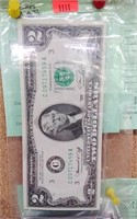 +1976 Two Dollar Bill - crisp