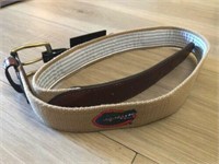 Florida Gators logo canvas-leather belt size 32