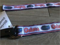 Florida Gators toddler 1" wide ribbon belt 26"