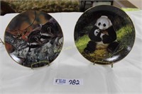 W.S. George Collector's Plate "Fascination" by