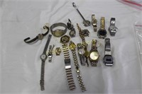 Wrist Watch lot of Approx. 16 Some Vintage -