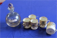 Miniature Tea Cups Plant Tuscan China lot of 5