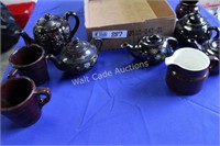Tea Pots and Coffee Cup lot of Approx. 9 Hand