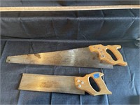 pair of hand saws