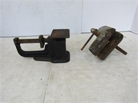 Vintage Vise & Scale