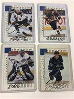 Pinnacle autographed cards