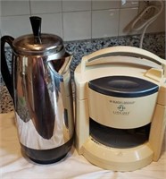B&D Automatic jar opener, Farberware coffee