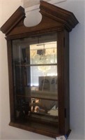 Wall Mounted Curio Cabinet 
36 x 19