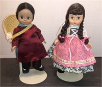 Madame Alexander dolls (Vietnam and Brigette)