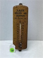 LAUX HARDWARE METAL THERMOMETER