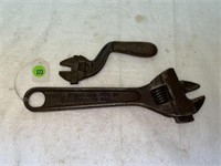 LOT OF ADJ. WRENCHES-PERFECT ANGLE & KEYSTONE 81