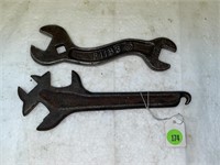 LOT OF 2 INTERNATIONAL HARVESTER WRENCHES