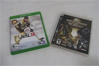 X-Box One & Playstation 3 Game Cartridges