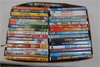 35 Children's  Assorted DVD's