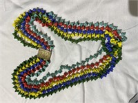 Vintage Multi Strand Necklace