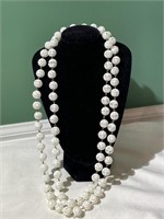 Vintage Plastice Beaded Necklace
