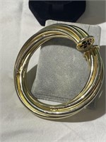 Vintage Metal Bangle Bracelet
