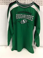 Roughrider jersey autographed