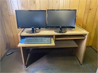 Compter desk (Monitors NOT included)