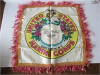 Vintage US Marine Corps Sister Pillow Cover