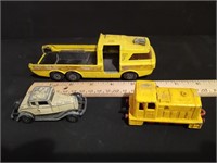 (2) Matchbox Cars + (1)Ertl 32 Ford Coupe