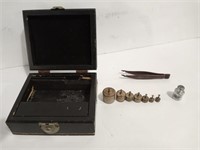 Vintage Voland Scale Box with Weights