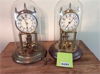 Two Kundo Anniversary Clocks