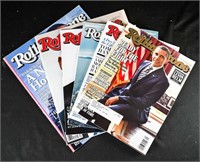 Rolling Stone Magazine Lot (6) President Obama