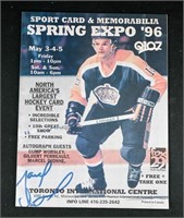 MARCEL DIONNE Autographed 1996 Expo Mag