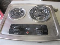 Two Burner Drop in Electric Stove