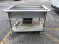 48"Stainless Table  Refrigerated Drop in
