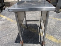 38"X 24"  Stainless Equipment Stand
