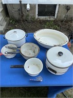 Granite ware kitchen items