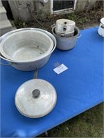 Vintage metal ware kitchen ware