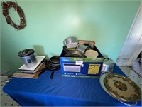Large lot of household kitchenware