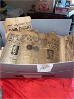 Old local newspapers