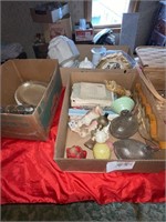 Three boxes of miscellaneous collectible