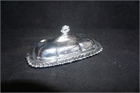 Silverplate Butter Dish