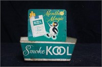 Vintage Metal Kool Cigarettes Store Display