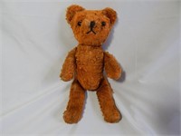 Antique Toy Teddy Bear Jointed Mohair Glass Eyes