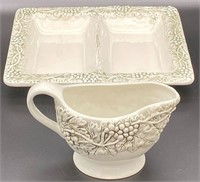 WCL DIVIDED SERVING TRAY & PITCHER