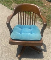 Antique Office Rolling Chair