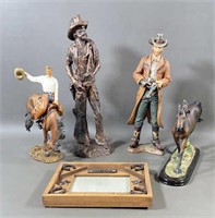 Cowboy Statues And Decor